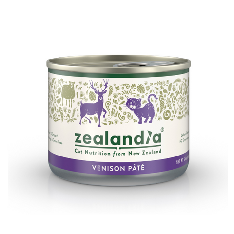 ZEALANDIA Grain Free Venison Pate Cat Wet Food