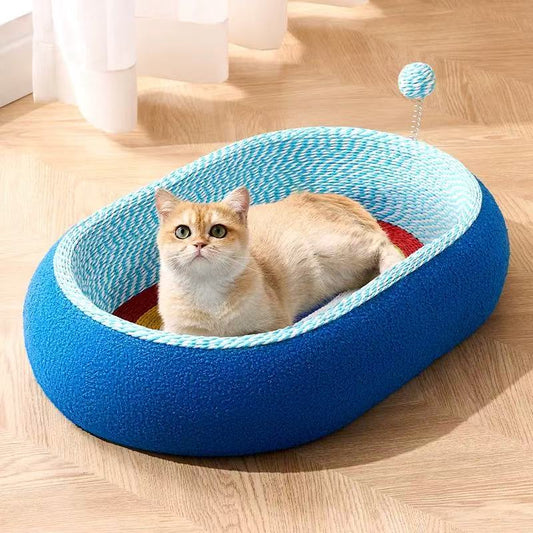 Starry Sky Deep Cat Scratchers Bed