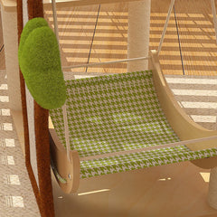 148cm Tall Forest Tree House Cat Tree for Large Cats Deluxe Edition-7 Level Tower with Space Capsule & House hammock detail