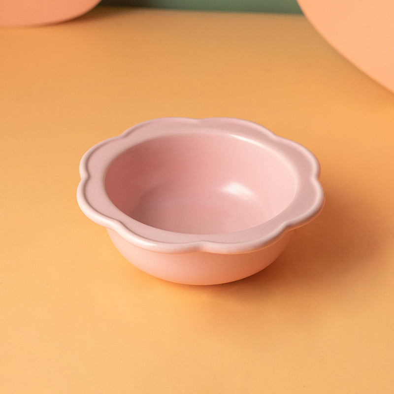 Petroom Cat Bowls 3 in 1 Ceramic Cat Food Bowl with Non Slip Strip