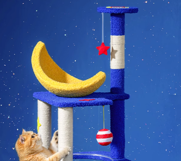 Petroom Galaxy Time Tunnel Cat Tree