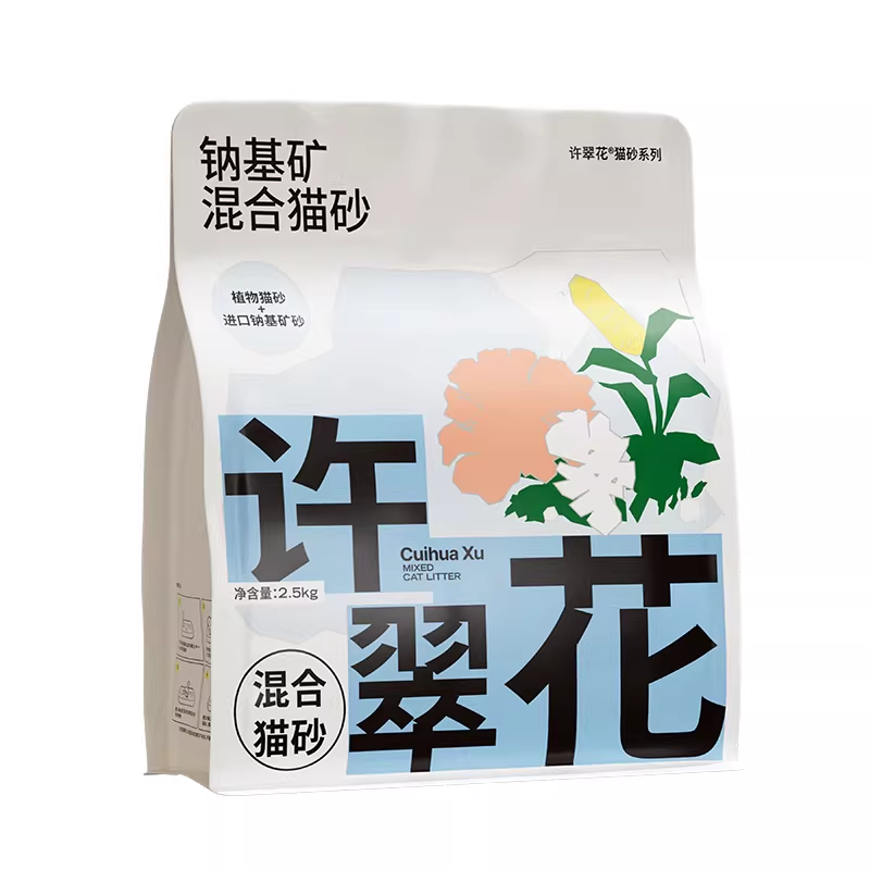 Cuihua Xu Nagi Mineral & Tofu Blend Cat Litter 2.5kg 