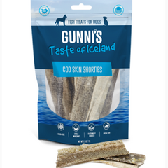 GUNNI'S Cod Skin Shorties Dog Treats 71g
