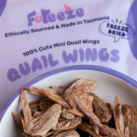 FUREEZE Freeze Dried Quail Wings 50g