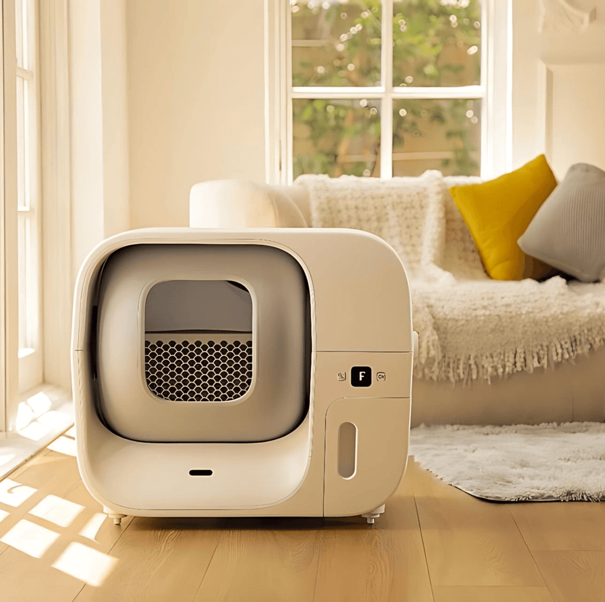 Furbulous Smart Cat Litter Box (Updated version) - Automatic Self-Cleaning with App Control and Remote Monitoring