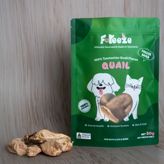 FUREEZE Freeze Dried Quail 50g