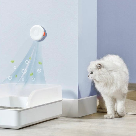 Michu Negative Ion Smart Deodorizer | Cat Litter Box Odour Eliminator