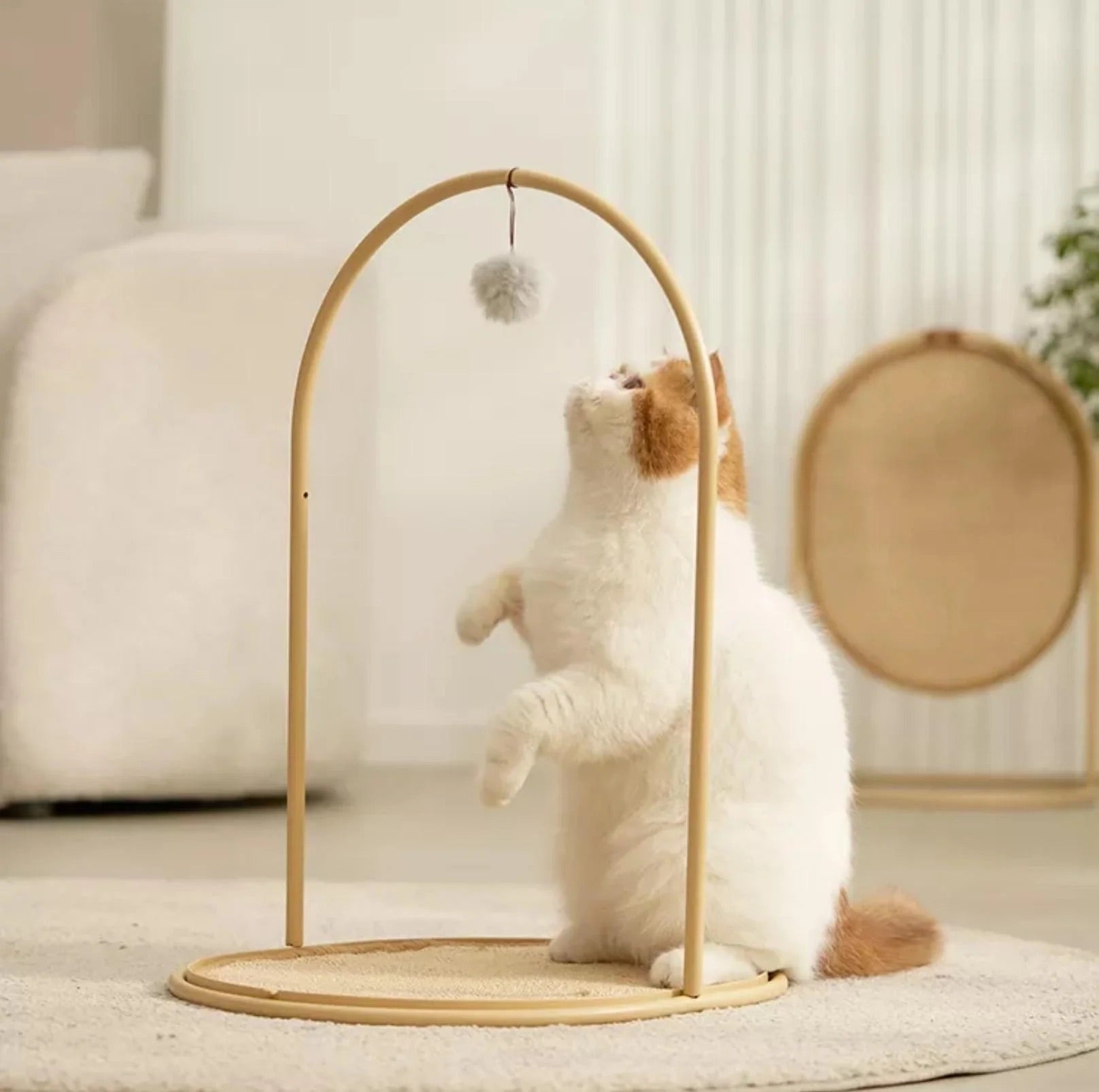 Makesure Multifunctional Cat Scratcher | Sisal Standing Scratching Board