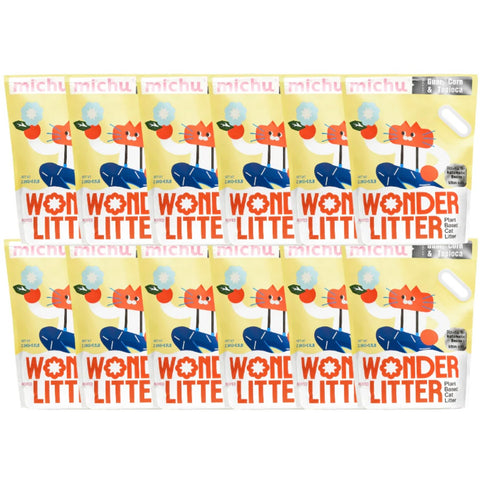 Michu Wonder Litter - Plant-Based & Automatic-Box Friendly 2.5kg/6L