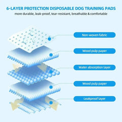 100pcs Absorbent Dog Training Pad 60 x 60 cm