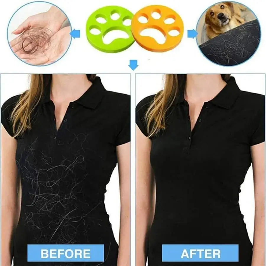 4pcs Silicone Pet Hair Remover-Petroom