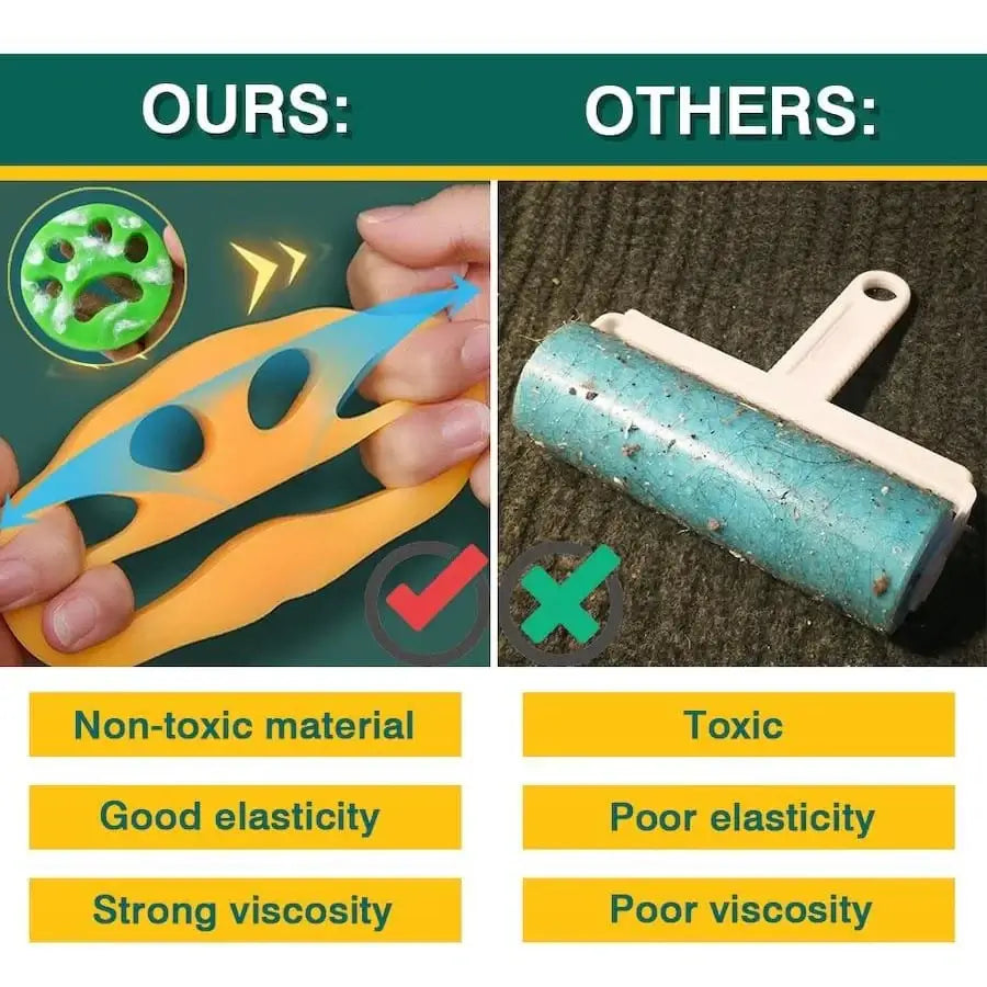 4pcs Silicone Pet Hair Remover-Petroom