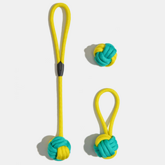 3-Piece Durable Rope Toy Set for Dogs – Interactive Chew & Tug Toys for Aggressive Chewers