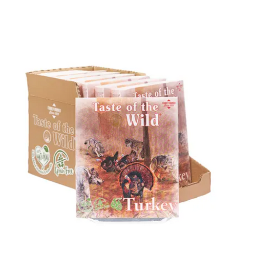 Taste Of The Wild Turkey & Duck Fruit & Veg Dog Tray 390g