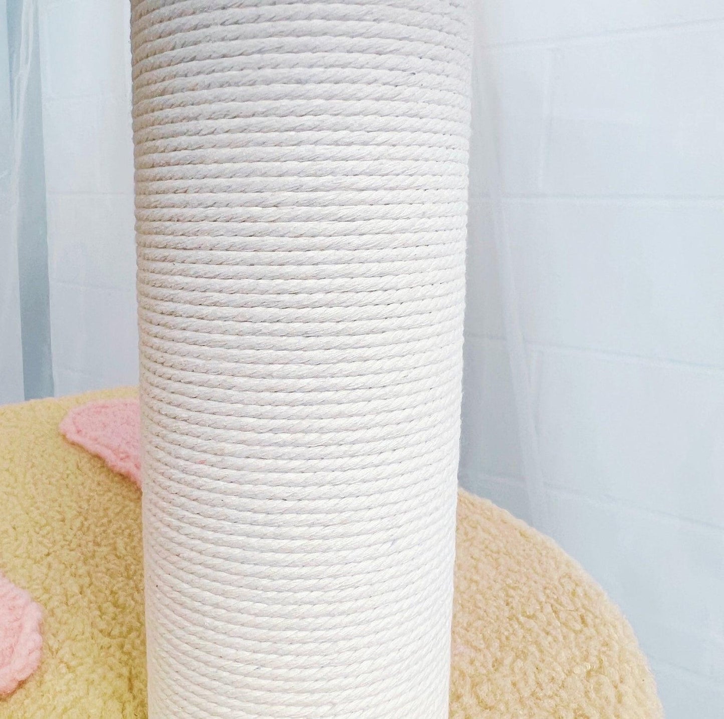 Lucky Seven Ice Cream Styled Cat Tree with Jumping Platforms & Top Bed