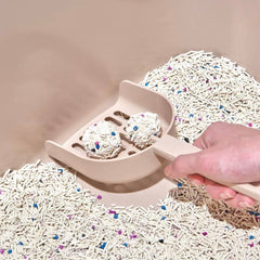 Michu Premium Mixed Tofu Cat Litter Pro Gen2 6L- Superb in Flushable, Eco-Friendly & Odour-Control