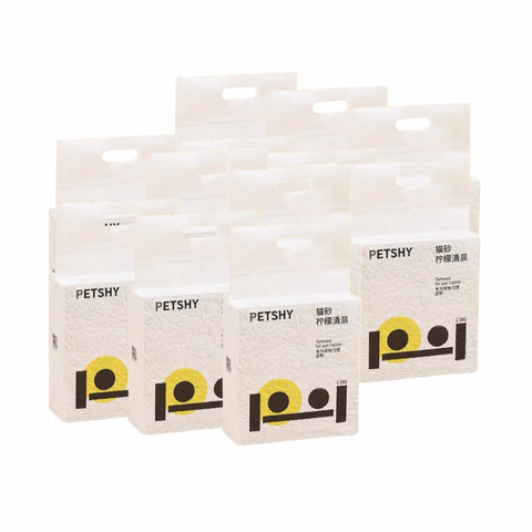 Petshy Lemon Mixture Cat Litter 2.5kg