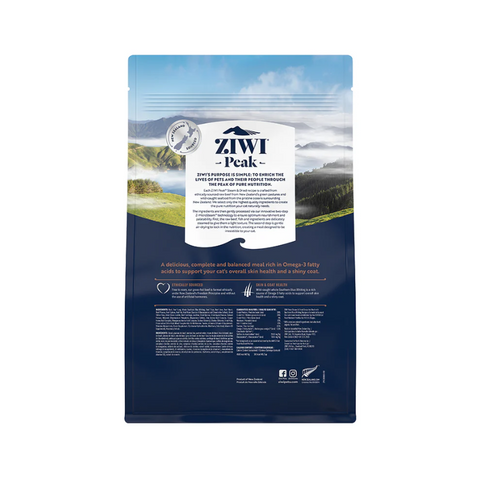 ZIWI PEAK Steam & Dried Cage-Free Chicken with Whole Mackerel Cat Food
