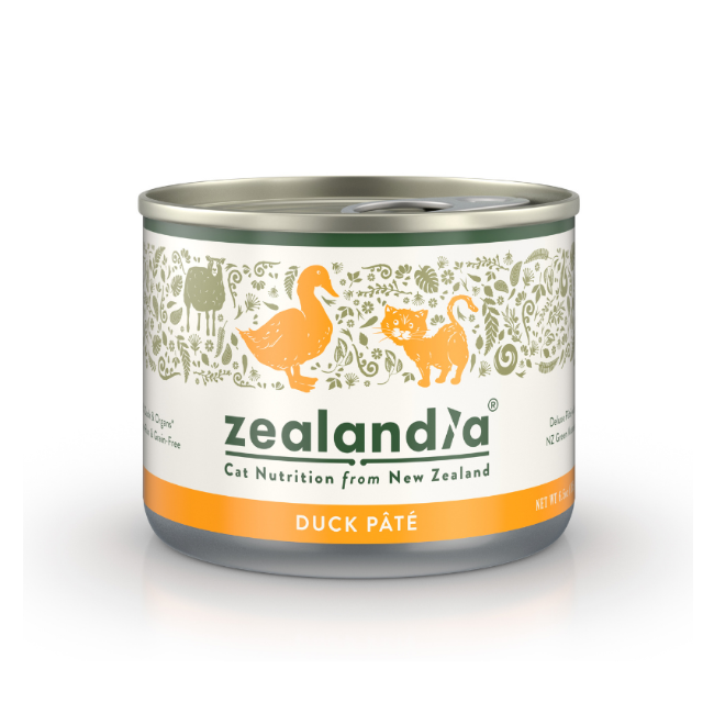 ZEALANDIA Grain Free Duck Pate Cat Wet Food