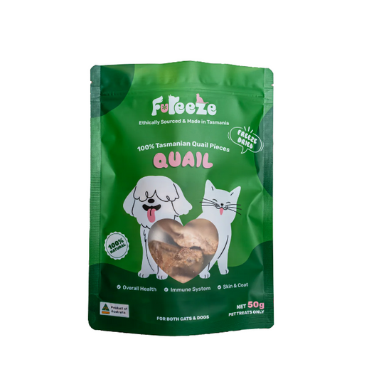 FUREEZE Freeze Dried Quail 50g