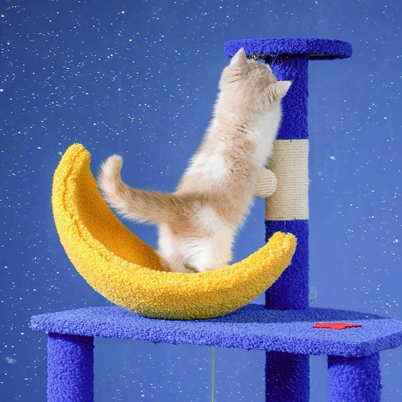 Petroom Galaxy Time Tunnel Cat Tree