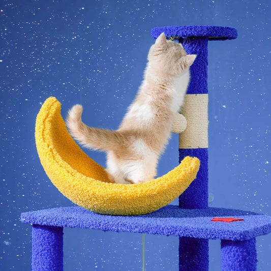 Petroom Galaxy Time Tunnel Cat Tree