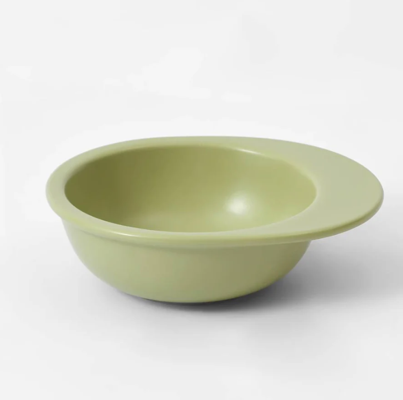 Michu Ceramic 3pcs Dinnerware Set- Raised Bowl and Plate Set for Everyday Pets Essentials
