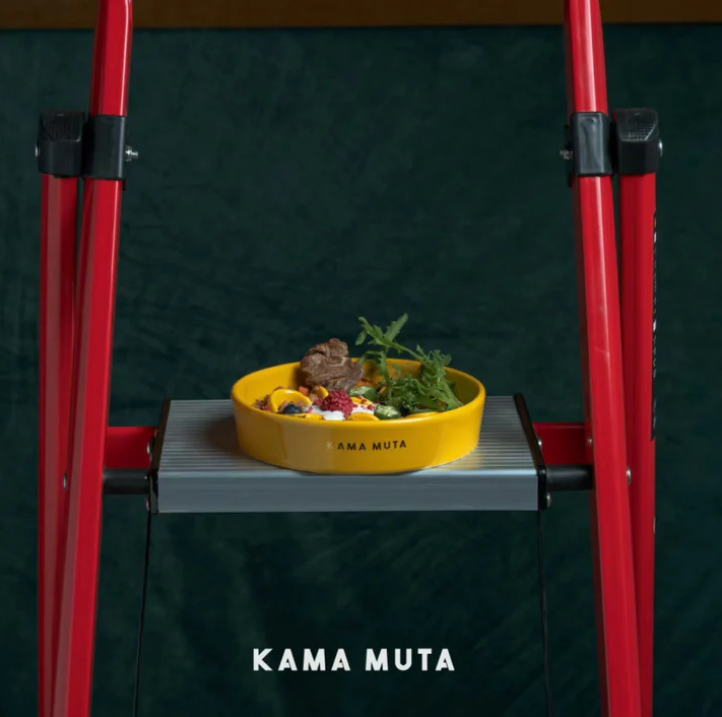 KAMA MUTA Ceramic Slow Feeder Bowl