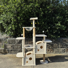 Ella's Castle Super Large Cat Tree -9 Tiers, Height 173cm