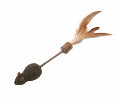 Asiasilvervine Cat Toys Silver Vine Tasty Stick With Feather Interactive Toy Fire Tail Mouse