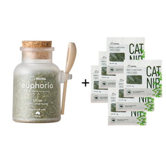 Michu Euphoria Dried Catnip Flakes for Cats 100ml | Natural Catnip for Enrichment Alongside Freeze Dried Cat Treats