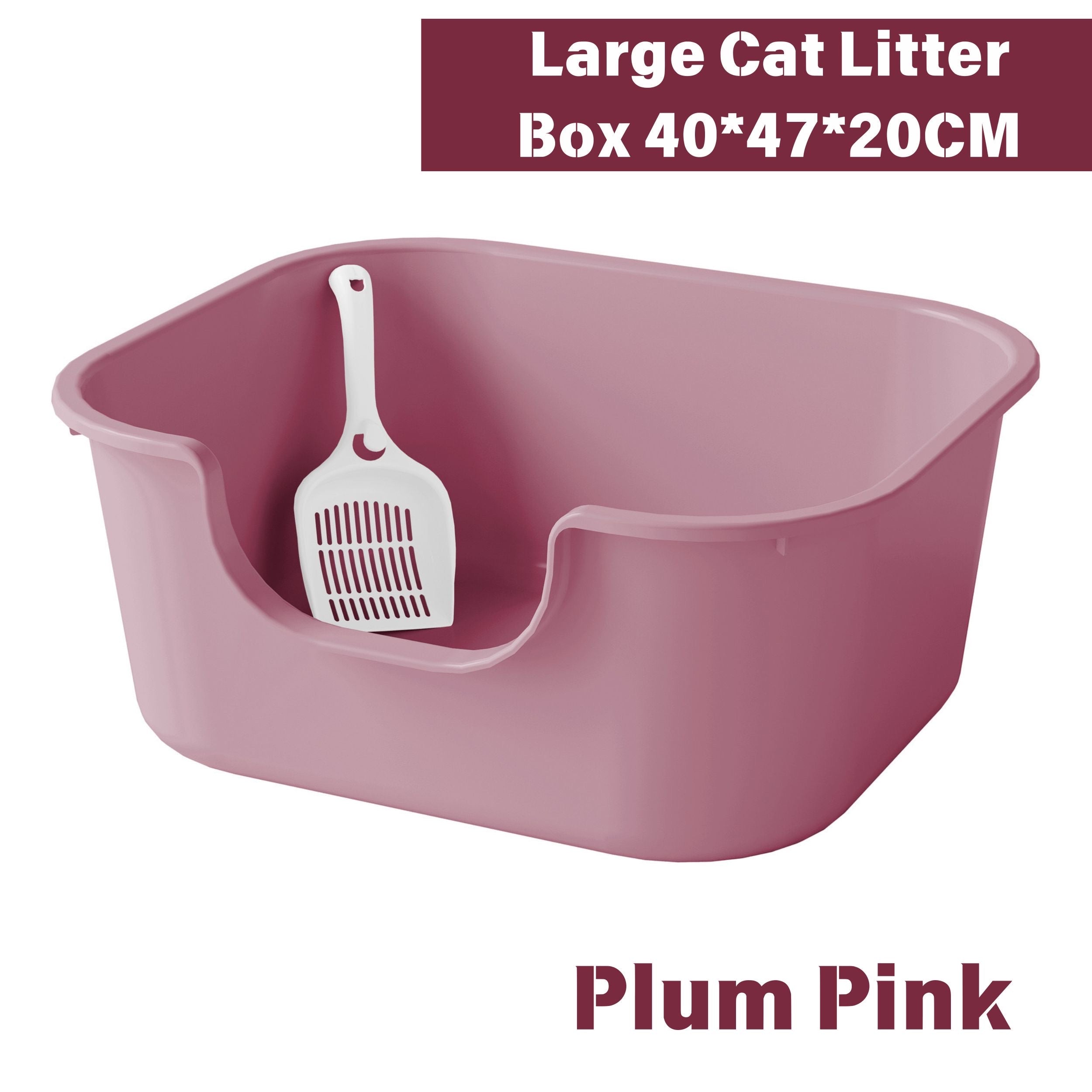 Large Cat Litter Box 40*47*20CM