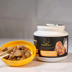 Auinpet MULTI-VITAMINS Complete Care Chews For Pets 180g-Petroom