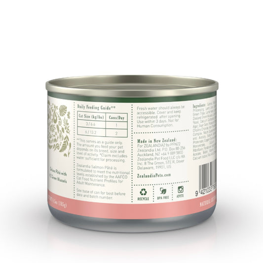 ZEALANDIA Grain Free Salmon Pate Wet Cat Food