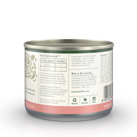 ZEALANDIA Grain Free Salmon Pate Wet Cat Food