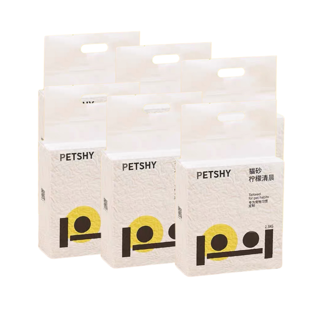 Petshy Lemon Mixture Cat Litter 2.5kg