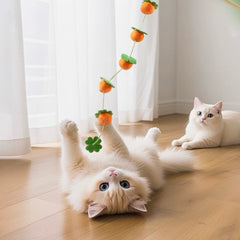 Fruit Garland Interactive Cat Teaser Wand
