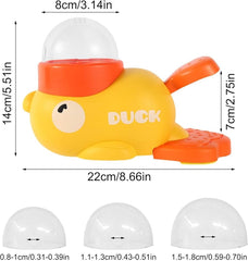 Duck-Shaped Interactive Feeder & Puzzle Cat Toy For Cats&Dog-PETROOM