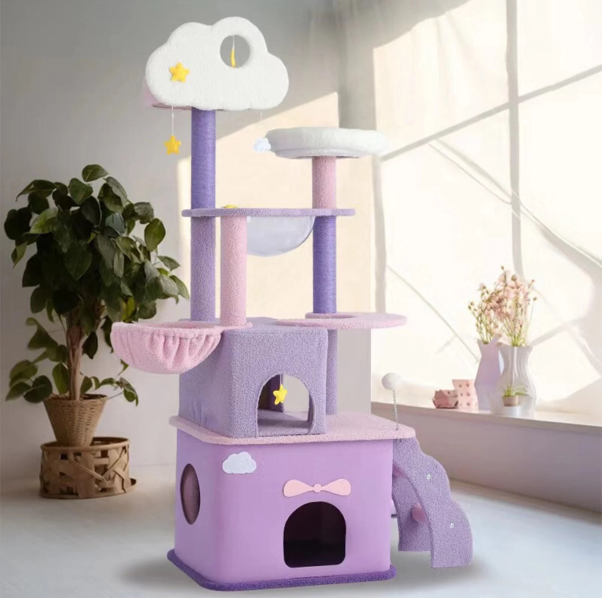 Echo Super Large Cat Tree With Scratching Post (Height 170cm)