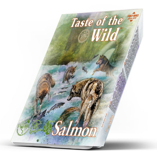 Taste Of The Wild Salmon Herring Fruit & Veg Dog Tray 390g x 7