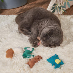 Cotton Interactive Play Cat Toy Animal Style