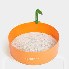 Vetreska Tangerine Cat Litter Box Extra Large