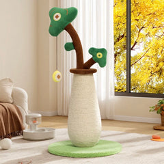 Lucky Money Tree Cat Scratching Post – Durable Sisal Scratching Pole