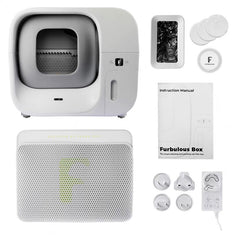 Furbulous Smart Cat Litter Box (Updated version) - Automatic Self-Cleaning with App Control and Remote Monitoring-Petroom