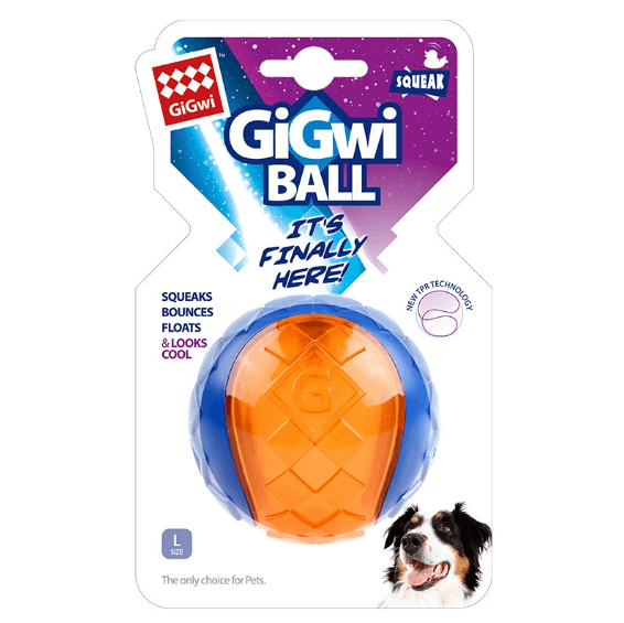 Gigwi Interactive G-Ball Series Squeaky Balls Dog Toy-Petroom