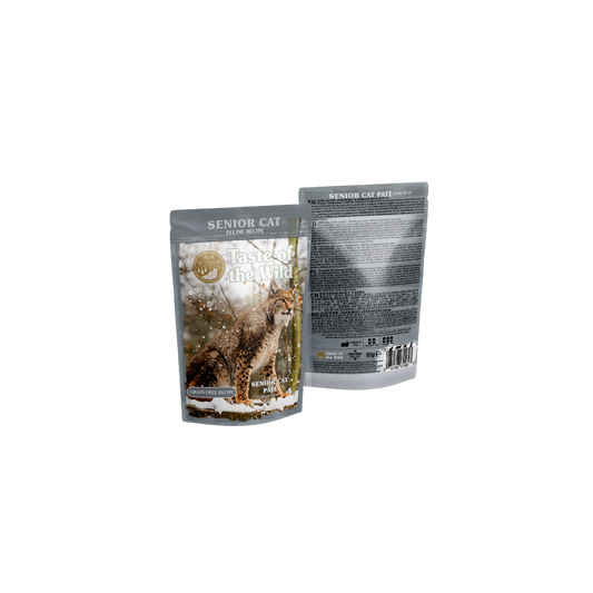 Taste of the Wild Grain-Free Senior Cat Recipe - Chicken Pate 85g x 12 Pack