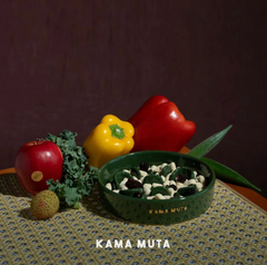 KAMA MUTA Ceramic Slow Feeder Bowl-Petroom
