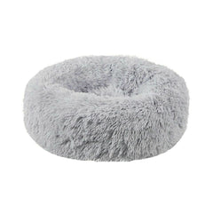 Living today Cat Bed Dog Bed Winter Plush Donut Two Colour Option-Petroom