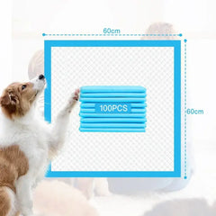 100pcs Absorbent Dog Training Pad 60 x 60 cm