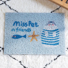 MISSPET Cute Cat Litter Trapping Mat 50x30 cm-Petroom